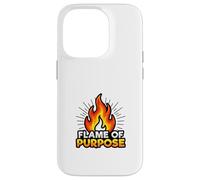 Purpose Driven Motivation Fire Energy Mindset Design Case for iPhone 14 Pro
