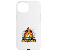 Purpose Driven Motivation Fire Energy Mindset Design Case for iPhone 15 Plus