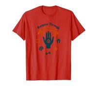 Purpose Through Practice Occupational Therapy Motivational T-Shirt, Men, Red, XXL
