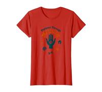 Purpose Through Practice Occupational Therapy Motivational T-Shirt, Women, Red, M