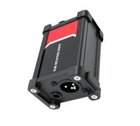 Purpose XLRs 1 / 4inch TRSs Sound Interfaces Box with Coppers Connectors for NoiseFree Signals Transmission Ground Loopping Cancellation Device