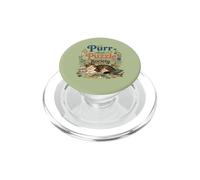 Purr And Puzzle Society Cat Lover PopSockets PopGrip for MagSafe