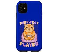 Purr-fect Player Cat Gamer Kitty Controller Case for iPhone 11