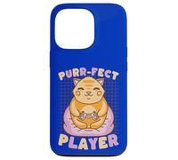 Purr-fect Player Cat Gamer Kitty Controller Case for iPhone 13 Pro