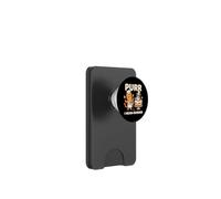 Purr I Mean Murder Funny Baking Cat Birthday Cake Halloween PopSockets PopWallet for MagSafe