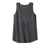 Purr Like Nobody's Watching - Whimsical Cat Lover Tank Top, Women, Dark Heather Grey, L