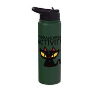 Purranormal Activity Halloween Design Stainless Steel Insulated Water Bottle