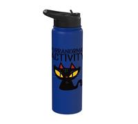 Purranormal Activity Halloween Design Stainless Steel Insulated Water Bottle