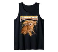 Purrberus 3-Headed Orange Cat Guarding The Underworld Tank Top