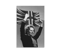 PURRCOCO 20th-century British Women Scientists Margaret Hilda Thatcher Poster1 Canvas Painting Poster Wall Art Decorative Picture Prints Modern Decor 16x24inch(40x60cm)