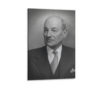PURRCOCO 20th-century English Politicians Clement Richard Attlee Poster1 Print Photo Art Painting Canvas Poster Home Modern Decor Posters 08x12inch(20x30cm)
