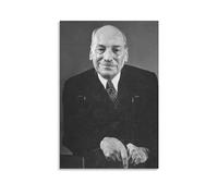 PURRCOCO 20th-century English Politicians Clement Richard Attlee Poster7 Painting On Canvas Wall Art Poster Scroll Picture Print Walls Decor Home Posters 08x12inch(20x30cm)