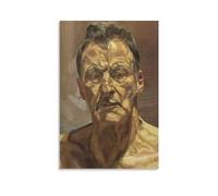 PURRCOCO Reflection Lucian Michael Freud Painter Poster Canvas Wall Art Prints Poster Photo Picture Painting Posters Room Decor 24x36inch(60x90cm)