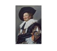 PURRCOCO The Laughing Cavalier Frans Hals Painter Poster Poster Cool Artworks Painting Wall Art Canvas Prints Hanging Picture Posters 20x30inch(50x75cm)