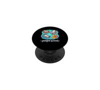Purrfect Summer Cats Floating Pool Vacation PopSockets Adhesive PopGrip