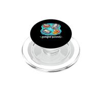 Purrfect Summer Cats Floating Pool Vacation PopSockets PopGrip for MagSafe