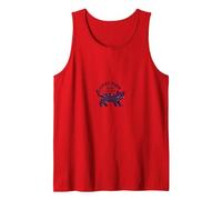 Purrfection Takes Practice Cat Motivational Tank Top, Men, Red, XXL