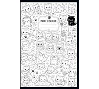 Purrfectly Cute Chibi Cat Notebook: 250 Pages of Fun for Notes, Journaling, Sketching, School, Work & Everyday Ideas