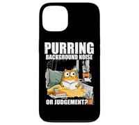 Purring background noise or judgement? Case for iPhone 13
