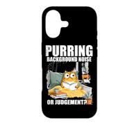 Purring background noise or judgement? Case for iPhone 17