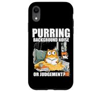Purring background noise or judgement? Case for iPhone XR