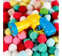 Purring Pussy Cat Ball Toy Shooter 100 Balls