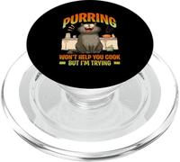 Purring won't help you cook but I'm trying PopSockets PopGrip for MagSafe