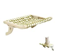 Purrloft Cat Bedside Hammock, PurrLoft No Drilling Cats Bed & Window Perch Holds up to 50lbs, Exquisite Cats Window Sill Perch and Artificial Pet Rack for Indoor Pet Cat to Rest (1pc)
