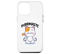 Purrmaste Namaste Cat Case for iPhone 12 Pro Max