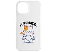 Purrmaste Namaste Cat Case for iPhone 14