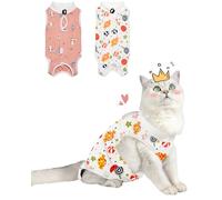 Purrpurrpets Cat Spay Recovery Suit Female, Breathable Cat Onesie for Cats After Surgery Female, Kitten Surgery Recovery Suit for Abdominal Wounds