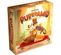 Lucky Duck Games - Purrramid - Cat Stacking Board Game, Family Push Your Luck Dice Game for Kids & Adults, 2-4 Players, Ages 8+
