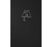Purrs & Pages: A Cat-Themed Lined Journal for Cat Lovers: A Minimalist Lined Notebook with Charming Cat Illustrations Throughout