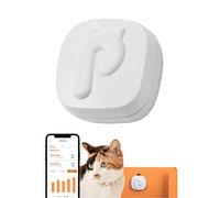 PurrSong LavvieTAG Smartwatch for cat Intelligent ID Tag Light (0.01lbs) Activity Analysis Heath Care Calrorie Consumption App Integration Monitor Fitness Tracker for felines