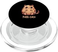 Purrtato Cat Potato Cat Lover Idaho Potatoes Chibi Kawaii PopSockets PopGrip for MagSafe