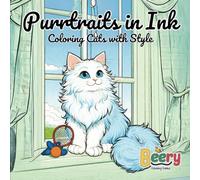 Purrtraits in Ink: Coloring Cats with Style