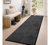 PURRUGS Hallway Runner Rug, 60 x 150 cm, Charcoal