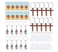 Purse Charm,Compact Mini Jesus Keyring Purse Charm,Little Jesus Figures Keyring Backpack Pendant | for Youth Teens Son Daughter Family Kids Boys Girls Children