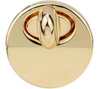 Purse clasp, Twist Turn Lock Clasp, Bag Fastener Multicolor 2.1cm(Grigio)