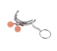 Purse Clasps 2Pcs Metal Coin Purse Frame for Bag with Key Ring Hardware Kiss Clasp to The Wallet Clutch Bags Sew Accessories(Type-012)