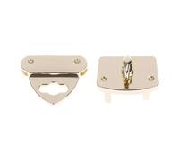 Purse Clasps Metal Clasp Turn Lock Twist Locks DIY Leather Handbag Bag Hardware Accessori(Gold)