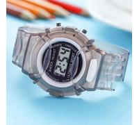Purse for Little Girls Age 8 Boys Digital Girls Students Sport Wrist Children Watch Kid's Watch Watch for Young Boys (Grey, One Size)