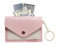 Purse for Women - Candy Colour Mini Wallet with Key Ring | Portable Closure Change for, Earphones, Lipstick, Keys | Cute Small Coin Bag for Girls, Travel, Daily, Pink, See Description, See