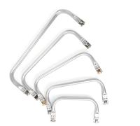 Purse Frame Bag Handles 10pcs DIY Metal Purse Frame Handle Kiss Clasp Lock for Bag Sewing Craft Tailor Accessories for Backpack Bags Parts(20cm)