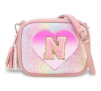 Purse Gifts for Little Girls - Kids Heart Purse Cute Crossbody Bag Teens Girls Birthday Gift, Pink, N