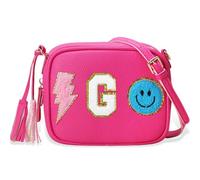 Purse Gifts for Little Girls - Kids Heart Purse Cute Crossbody Bag Teens Girls Wallet Birthday Gift, Rose Red, G