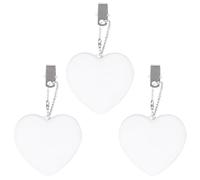 Purse Glow Heart Light - 3pc Round Star Purse Light Handbag Light | Handbag Light For Purse | Led Automatic Sensor Atmosphere Light | Touch Activated Light | Handbag Purse Lamp For Women Girls