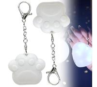 Purse Glow Heart Light, Hand Bag Light, Love Wallet Bag Touch Sensing Lights, Automatic Sensor Touch Activated Purse LED Lamp, Hearts Shape Handbag Lights for Women (Cat Paw*2)