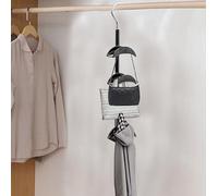 Purse Hanger - 360 Degree Rotatable Handbag Tote Bag Hooks | Rotating Room Organization Backpack Holder for Tote Vest Bra Tie Belt Shawl Hat Underwear Clutch Scarf
