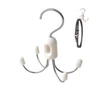 Purse Hanger - 360 Degree Rotating Organizer 5.3" x 4.7" | Space Saving Tie Hanger | for Closet, Bedroom, Bra, Purse, Storage, Apartment, Unive